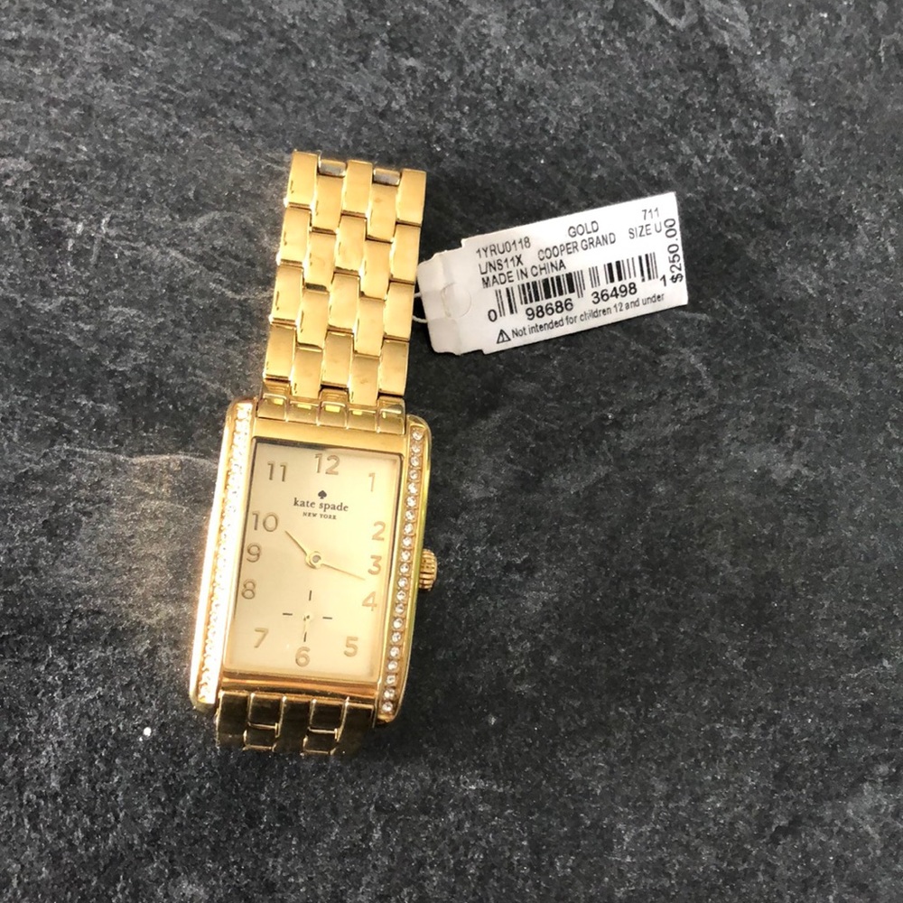 NWT. Kate Spade Gold Watch. - Picture 2 of 5